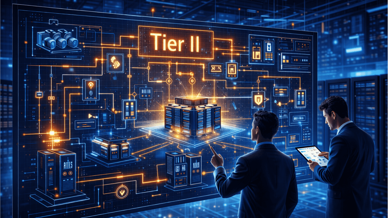 Как проектируется система электроснабжения дата-центра Tier II