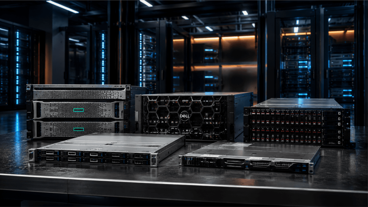 Серверы для ИИ: как выбрать платформу — HPE, Dell, Lenovo, Supermicro, ASUS