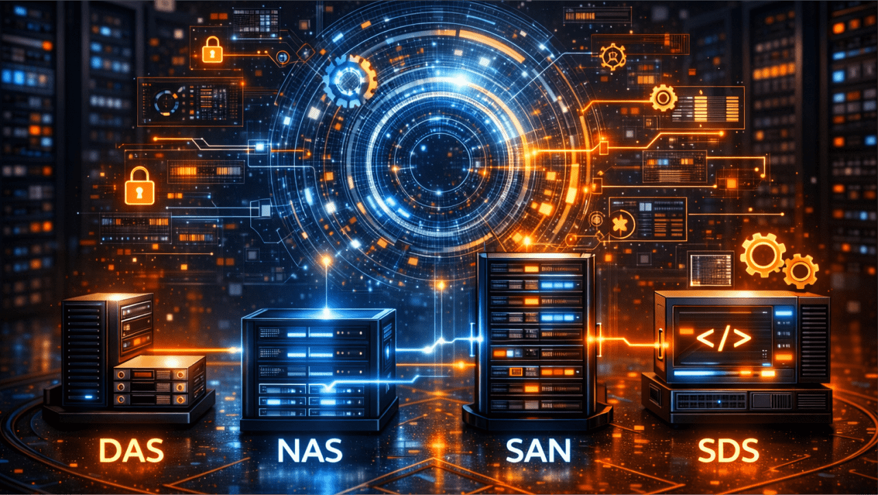 Типы систем хранения данных для дата-центра