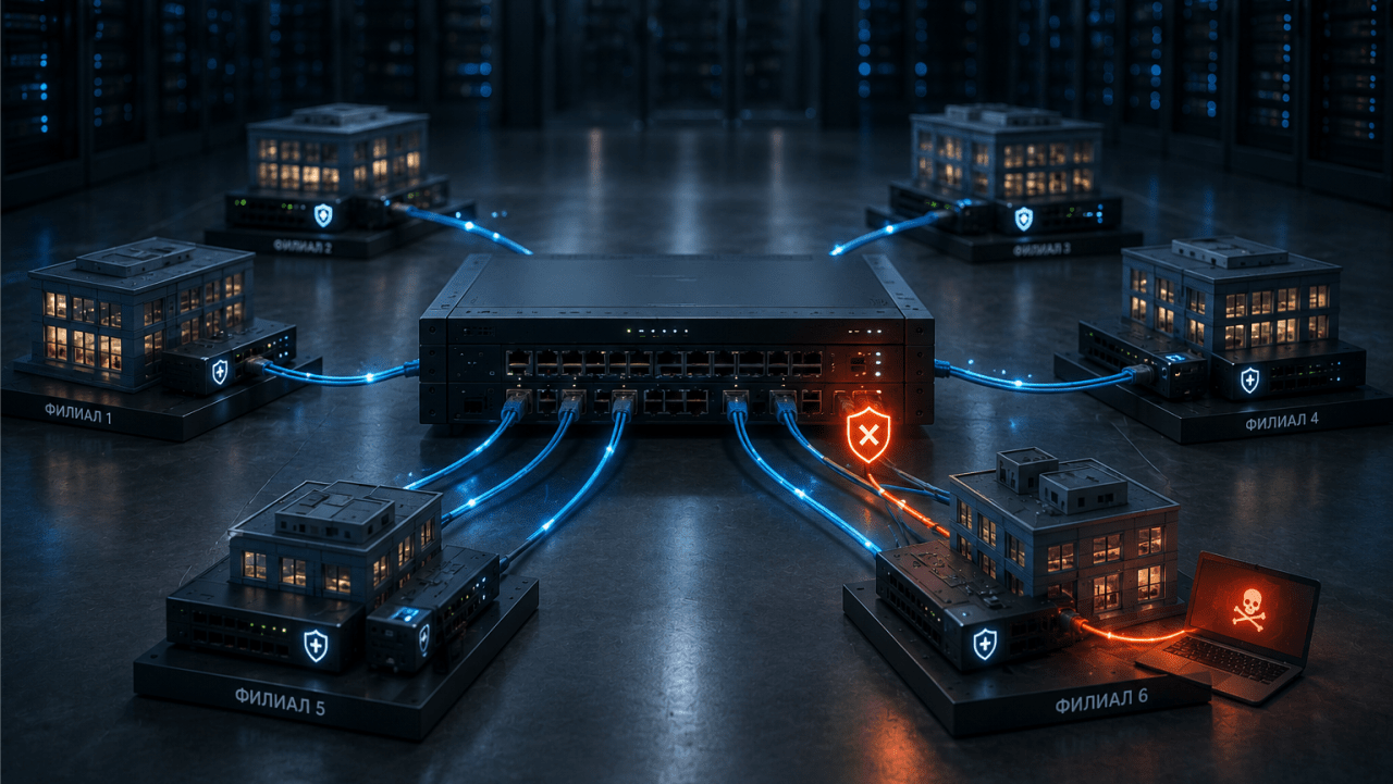 SD-WAN и безопасность: контроль периметра при переходе